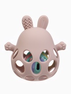 Прорезыватель погремушка «Зайка», силиконовый,12,5 см, розовый - Фото 8