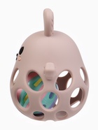 Прорезыватель погремушка «Зайка», силиконовый,12,5 см, розовый - Фото 9