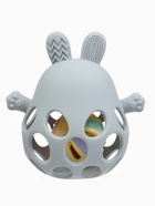 Прорезыватель погремушка «Зайка», силиконовый, 12.5 см, серо-голубой - Фото 5