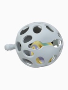 Прорезыватель погремушка «Зайка», силиконовый, 12.5 см, серо-голубой - Фото 9