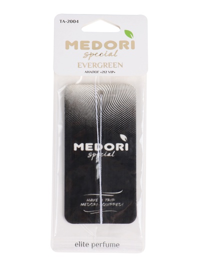 Ароматизатор картонный Evergreen, фруктово-цветочный, с нотой розы