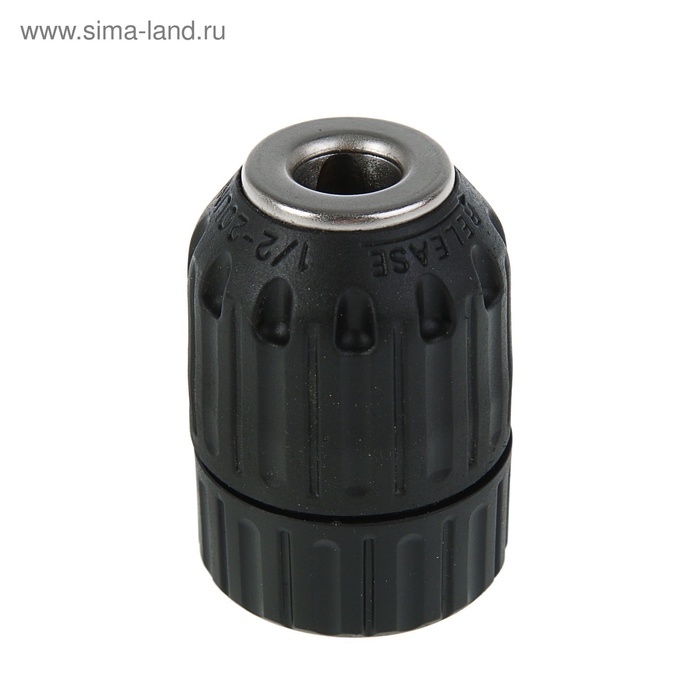УЦЕНКА Патрон для дрели ТУНДРА, быстрозажимной, 1/2" - 20 UNF, 1.5 - 13 мм - Фото 1