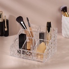 УЦЕНКА Органайзер 7секц Бриллиант 14,7*10*12,3см акрил прозрач к/кор QF 10974956
