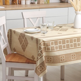 {{photo.Alt || photo.Description || 'УЦЕНКА Клеёнка столовая на нетканой основе «Афины», рулон 18 м, ширина 140 см, коричневая'}}