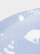 УЦЕНКА Тарелка 24 см мелкая ф.707 «универсал» «Зимний лес»(белый) - Фото 3