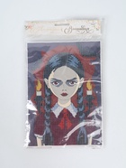 УЦЕНКА Алмазная вышивка с частичным заполнением "Мрачная девочка" 15*21 см, холст 10975085