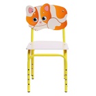 УЦЕНКА Стул регулируемый (1-3) Кузя "Кошка" - Фото 4