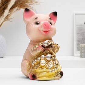 {{photo.Alt || photo.Description || 'УЦЕНКА Копилка для денег «Поросенок большой с мешком», 17×14×24 см, МИКС'}}