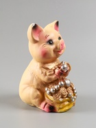 УЦЕНКА Копилка для денег «Поросенок большой с мешком», 17×14×24 см, МИКС - Фото 9