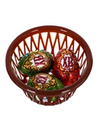 Пасхальный набор 120 г: Курочка 75 г + 3 яйца в корзинке - Фото 4