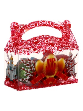 Пасхальный набор 50 г: Курочка 20 г и 2 яйца х 15 г