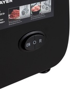 Мясорубка BRAYER 1609BR, электрическая, 2000 Вт, реверс, 3 диска, 3 насадки, 2 кг/мин - фото 23600478