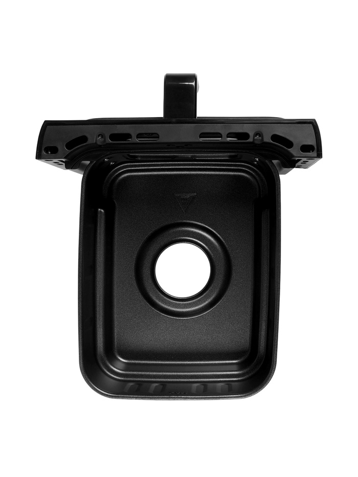 Аэрогриль BRAYER 2048BR, 2500 Вт, 2 чаши, 10 программ, 200°С, LED-дисплей, таймер, решётка - фото 51881706