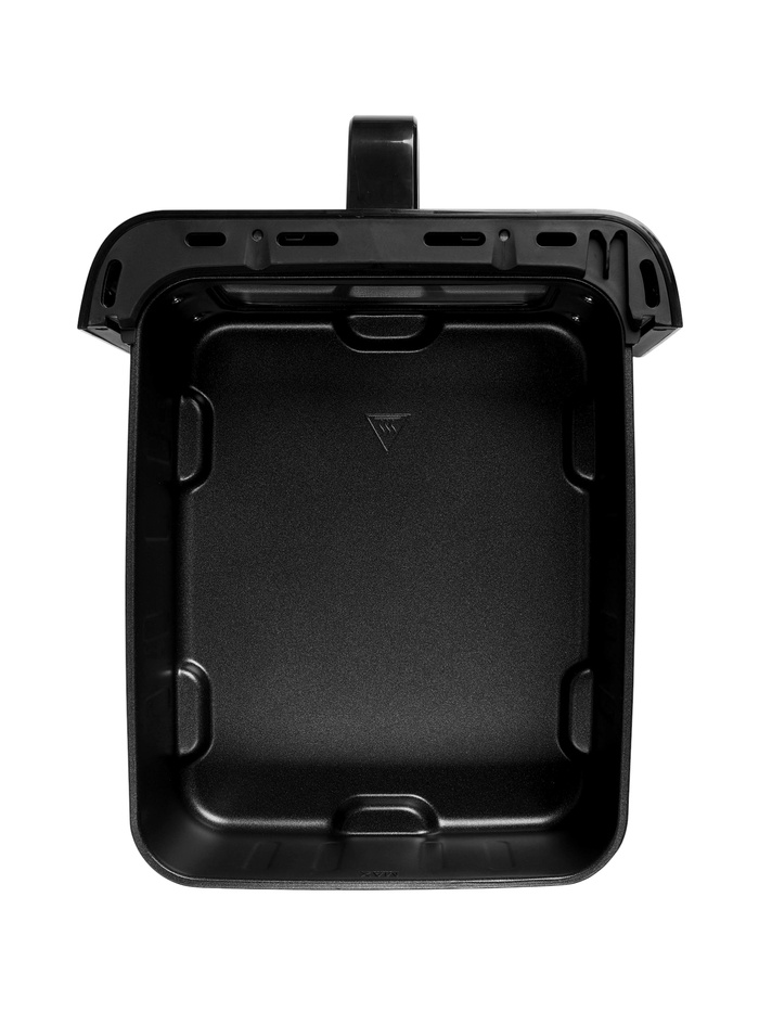 Аэрогриль BRAYER 2048BR, 2500 Вт, 2 чаши, 10 программ, 200°С, LED-дисплей, таймер, решётка - фото 51881704