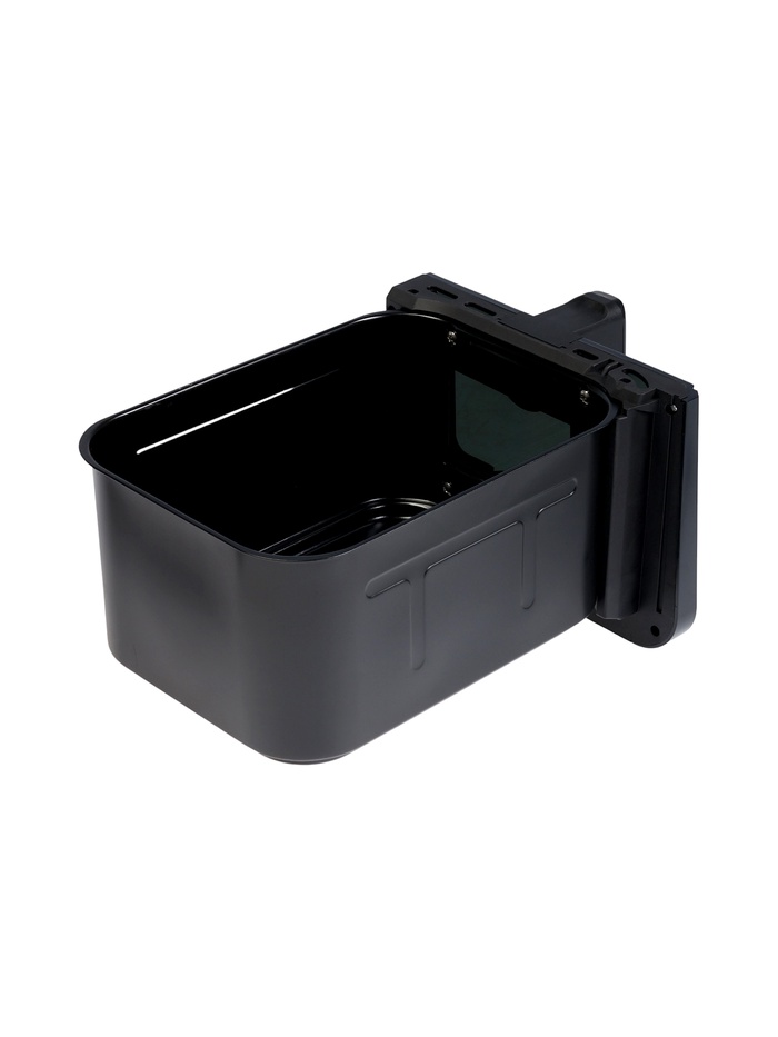 Аэрогриль BRAYER BR2050, 2200 Вт, 2 чаши по 5 л, 8 программ, до 200°С, LED-дисплей, таймер, решётка - фото 51881713