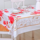 УЦЕНКА Клеёнка на стол Доляна, на нетканой основе, ширина 137 см, рулон 15 м - Фото 2