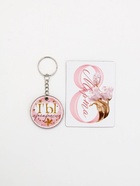 Подарочный набор «Бесконечной любви» 8 марта, магнит + брелок 10943888