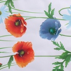 УЦЕНКА Клеёнка на стол Доляна «Цветочное поле», на нетканой основе, ширина 137 см, рулон 17 м - Фото 3