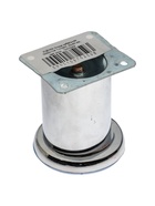 УЦЕНКА Опора мебельная OM001CR ТУНДРА, 50×80 мм, цвет хром - Фото 4