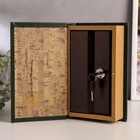 УЦЕНКА Сейф-книга дерево кожзам «Деньги, успех и Вы» тиснение 21×13×5 см - Фото 3