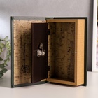 УЦЕНКА Сейф-книга дерево кожзам «Деньги, успех и Вы» тиснение 21×13×5 см - Фото 4