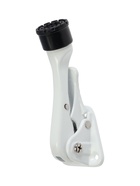 Фиксатор дверной LOCKLAND “козья ножка”, с автоподъемом, цвет белый - фото 23600547