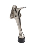 Фиксатор дверной LOCKLAND “козья ножка”, с автоподъемом, цвет хром - фото 23600560