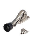 Фиксатор дверной LOCKLAND “козья ножка”, с автоподъемом, цвет хром - фото 23600565