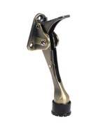 Фиксатор дверной LOCKLAND “козья ножка”, с автоподъемом, цвет бронза - фото 23600568