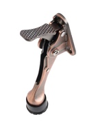 Фиксатор дверной LOCKLAND “козья ножка”, с автоподъемом, цвет медь - фото 23600577