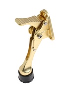 Фиксатор дверной LOCKLAND “козья ножка”, с автоподъемом, цвет золото - фото 23600585