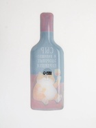 Тарелка в форме бутылки «Котик», 11.3×34.5 см - фото 23600595