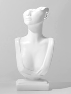 УЦЕНКА Бюст для украшений 9.5×4.5×20.5, дырка в ухе, белая 10975403