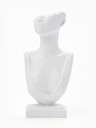 УЦЕНКА Бюст для украшений 9.5×4.5×20.5, дырка в ухе, белая 10975403