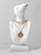 УЦЕНКА Бюст для украшений 9.5×4.5×20.5, дырка в ухе, белая 10975403