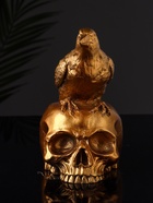 УЦЕНКА Фигура «Ворон на черепе» 17×15×15 см, бронза - Фото 2