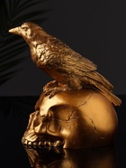 УЦЕНКА Фигура «Ворон на черепе» 17×15×15 см, бронза - Фото 6