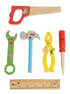 Набор инструментов детский "Собери животных", деревянный конструктор 10935322