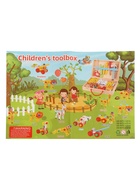 Набор инструментов детский "Собери животных", деревянный конструктор 10935322