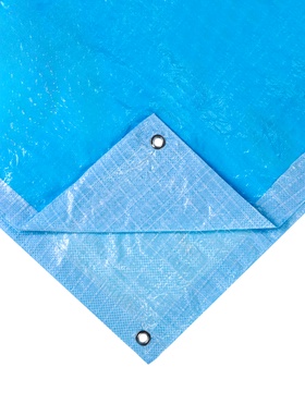 Тент защитный  75г/м2, УФ, 3х5м, тарпаулин, голубой