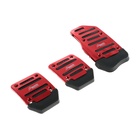 УЦЕНКА Накладки на педали Cartage, антискользящие, красный, набор 3 шт. - Фото 11