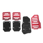 УЦЕНКА Накладки на педали Cartage, антискользящие, красный, набор 3 шт. - Фото 4