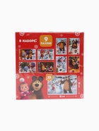 УЦЕНКА Адвент-календарь «Новый год с Машей и Медведь», 9 пазлов - Фото 4