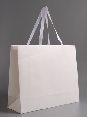 Пакет подарочный "Белый", 48 х 39 х 16 см