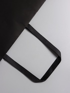 Пакет подарочный ламинированный горизонтальный «Черный», 48×39×16 см - Фото 5