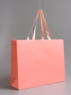 Пакет подарочный "Розовый", 40 х 32 х 13 см 10919599