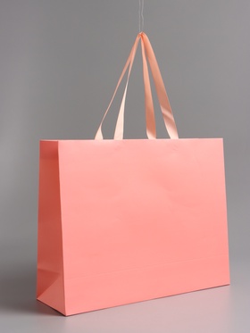 Пакет подарочный "Розовый", 40 х 32 х 13 см