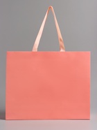 Пакет подарочный ламинированный горизонтальный «Розовый», 40×32×13 см - Фото 2