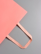 Пакет подарочный ламинированный горизонтальный «Розовый», 40×32×13 см - Фото 5