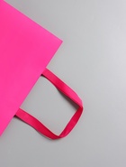 Пакет подарочный ламинированный горизонтальный «Фуксия», 32×25×11 см - Фото 6